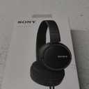 Sony ZX Series Wired On-Ear Headphones, Black MDR-ZX110 (7.87 x 1.81 x 5.87 inches)