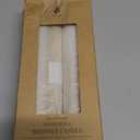 8PCS 9" Hand-Rolled Beeswax Taper Candles, Real Pure Beeswax, Handmade Honeycomb Candles, Flat Top, Brown Raw