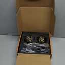 Auxbeam V-Ultra Series 3 Inch 108W Amber Fog Light Pods, DRL Function 3 Modes & Protective Covers, 270° Side Shooter Light Bar, Hyper Spot Beam Offroad Lights, for Truck ATV UTV Car Motorcycle, Pair