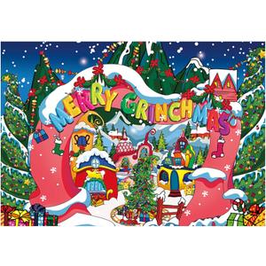 Allenjoy 82" x 59" Merry Christmas Backdrop for Kids Xmas Winter Let it Snow Happy New Year Holiday First Birthday Baby Shower Party Supplies Decoration Banner Photo Booth Props Background