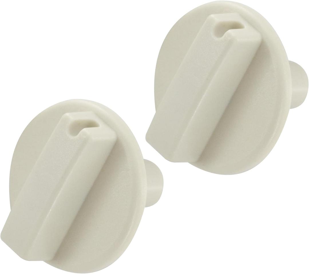 63818002 Temp Control Knob for Wall Heater Fits for TPI63818002 Household Appliance Baseboard Heater Knob Replacement (2PCS)
