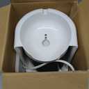 Water Warmer, HEYVALUE Baby Bottle Warmer, Formula Maker with Night Light, 4 Temperature Control & 72H Keep Warm, Detachable Tank, Instantly Dispenses Warm Water, Feed Baby More Easier and Healthier (Moon White)