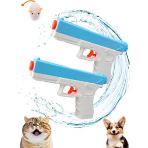 Squirt Guns for Cats Dogs Training, Cat Deterrent, Water Pistols for Dogs Cats Pets Training, Size for Adults, 4 Pack