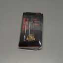 4 x Cuticle Pusher and Cutter - Nail Polish Remover - Stainless Steel Manicure Tool Set -Gel Nail Polish Peeler and Scraper - Nail Care Stick - Pedicure Kit for Fingernail and Toenail