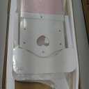 Badger Basket Wooden Baby Doll High Chair - Fits 18" Dolls - Includes Tray, Bib & Free Personalization Kit - Best for Toddler Girls for Pretend Play - White with Pink Gingham Seat