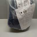 Botanical Bedspread Full Size - Leaves Pattern Stitching Quilt Set - Elegant & Fresh Style Bedding Coverlets, Reversible, Lightweight, 5 Piece, Navy (Full(96"x110"))