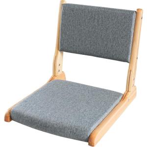 Japanese Floor Chair with Back Support, Foldable Meditation Chair, Legless Tatami Chair with Cushion, Floor Seat for Living Room, Bedroom, Bay Window (1, Dark Gray), 
Product Dimensions	19.3"D x 18.5"W x 17.7"H
Item Weight	8 pounds