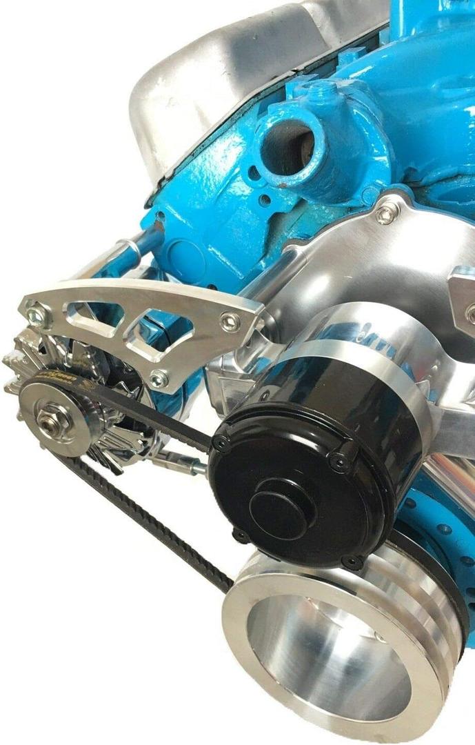 Alternator Bracket Electric Water Pump Compatible with Ford 289 302