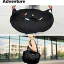 ALVABABY Waterproof Blanket Bag,Shoulder Bags, Hobo Tote Handbag,Multi-functional Organizer Bags, Travel Beach Yoga Gym Bag