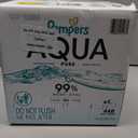 Pampers Aqua Pure Baby Wipes, 99% Water, Fragrance Free, 448 Baby Wipes Total (8X Flip-Top Packs)