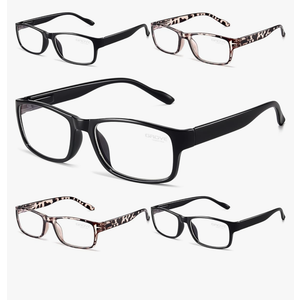 Gaoye Professional Reading Glasses for All Day - Computer Readers with Blue Light Protection - Value Pack