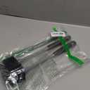 MR.SIGA Long Handle Bottle Brush, Flexible Scrub Brush for Water Bottles, Glasswares, Mugs, Black, 2 Pack