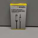 ACX USB C TO 3,5MM CABLE 6FT BK