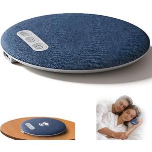 Pillow Speaker for Sleeping, 2026 Mini Bluetooth Pillow Speakers, Ultra-Thin Under Pillow Speaker with White Noise Machine Timer, Wireless Sleep Aid for Stereo Bass, Sleep Music (Blue)