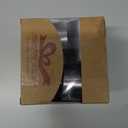 2 x Pretty Jolly Silver Gray Metal Glossy Ribbon for Gift Wrapping Handmade Bright Fabric Glitter Ribbon for Flower Bouquet Double Sided Sparkly Ribbons for DIY Crafts Wedding Invitations 1 Inch 20Yds