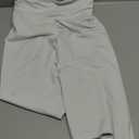 DHSO High Waisted Leggings for Women  Full/Knee Length Capri Tummy Control Buttery Soft Yoga Pants for Workout Athletic (Small-Medium, 02-white)