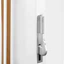 Prime-Line C 1203 Diecast White Finish, Sliding Patio Door Surface Mount Handle (Single Pack)