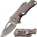 MTECH USA  Spring Assisted Folding Knife (SILVER GREY)