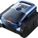 Robotic Pool Cleaner,Cordless Pool Vacuum for Inground Pools,Automatic Pool Cleaner Robot for Pool Floors,Drain Cleaning,Walls,Waterline,2150 Sq.ft,180min Runtime,3H Fast Charging Robot for Spa Pool