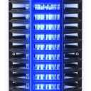 Bug Zapper Outdoor, Plug in Electric Mosquito Fly Zapper w/ 15W Light & 4200V Grid & on/Off Switch, Mosquito Traps & Killer for Indoor, Kitchen, Patio, Backyard and More (Black)