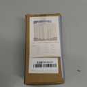 Biscaynebay Wrap Around Bed Skirts for King & Cal King Beds 15" Drop, Ivory Adjustable Elastic Dust Ruffles Easy Fit Wrinkle & Fade Resistant Silky Luxurious Fabric Machine Washable