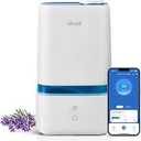 LEVOIT Humidifiers for Bedroom, Smart Wi-Fi Cool Mist Essential Oils Diffuser in one, 4L Ultrasonic Air Vaporizer for plants, baby, Quiet for home large room, nursery, 40 Hours, Classic 200S, Blue