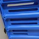 Tourna Ballport Tennis Ball Hopper Holds 80 Balls Durable and Lightweight Blue, One Size