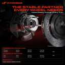 A-Premium Wheel Bearing and Hub Assembly with 5-Lug Compatible with Chevrolet Equinox 2018-2021 & GMC Terrain 2018-2022