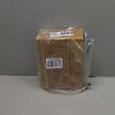 HN HAIINAA Red Stripe Glitter LED Pillar Candles, Battery Operated Real Wax Flameless Candles for Christmas Holiday Home Party Decor, Set of 3 (D3 x H4 5" 6")