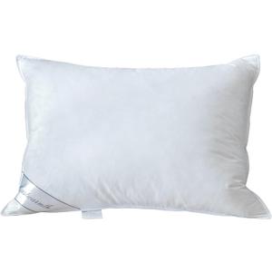 Goose Feathers Down Pillow for Sleeping,Hotel Collection Queen Size Soft Bed Pillow,100% Cotton Cover Queen Size (20X30IN) 1 Pack (White)