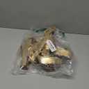 DREAM PAIRS High Chunky Block Platform Heels for Women Strappy Gladiator Sexy Open Toe Dressy Sandals SDHS2205W Gold 7