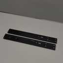 Ravinte 16 Inch Soft Close Drawer Slides 1 Pairs 2 Pack Black Full Extension Ball Bearing Drawer Glide Side Mount