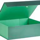 Extra Large Green Gift Box 19x16x6 Inches,Gift Boxs for Presents with Lid Magnetic Closure Collapsible,Groomsman Proposal Box,Birthday, Christmas,for Clothes and Large Gifts