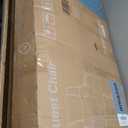 OLIXIS Waiting Room Chairs, Leather Office Desk Reception Guest Stationary Side Chair with Padded Arms for Home Conference Lobby Area Meeting Church Medical Clinic Elderly Student