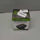 12V 200W Car Heater & Cooling Fan - Rapid Windscreen Defogger & Window Defroster for Winter & Humid Weather - Safe & Portable with Cigarette Lighter Plug-In for All Cars - Yellow