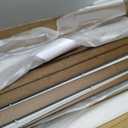 Wire Shelf Covers, Bamboo Wire Rack Covers for Pantry, ClosetKitchen (5pcs, 36" W x 12" D, Walnut)
