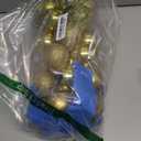 24ct Gold Christmas Ball - 1.18 Inch Shatterproof Christmas Tree Decoration Ornaments Hanging Ball for Xmas Tree, Holiday, Wedding, Party