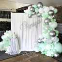3 x Voircoloria 90pack Mint Green Balloons Different Size 18/12/10/5 Inch Pastel Green Balloon Garland Arch Kit for Baby Shower,Graduation, Wedding, Birthday, Gender Reveal, New Year Decorations
