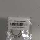 Car Bling Ring Crystal Car Stickers Rings Womens Car Decals,2Pcs Push Start Button Bling Ignition Ring Sticker,Bling Car Interior Accessory for Women,Silver (A1-white)