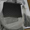 KOSNEW® 12" XXL Rainfall Shower Head with Handheld Combo Set, Matte Black