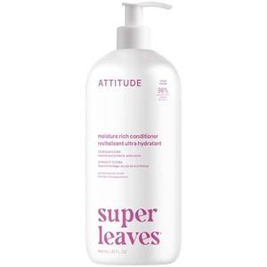 6 Pack of ATTITUDE Moisture Rich Hair Conditioner, For Dry and Damaged Hair, Naturally Derived Ingredients, Vegan Detangler, Dermatologiocally Tested, Quinoa and Jojoba, 32 Fl Oz