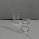 Glass Cups with Lids and Glass Straws, High Borosilicate 20OZ Tumblers (2Pcs) for Coffee, Tea, Juice, Smoothies, Hot/Cold Drinks at Home, Office (Large-Clear 20oz-1)