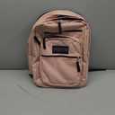 JanSport Laptop Backpack - Computer Bag with 2 Compartments, Ergonomic Shoulder Straps, 15 Laptop Sleeve, Haul Handle - Misty Rose (One Size)