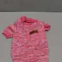 2 Pieces Dog Sweaters for Small Dogs Fall Dog Clothes Female Winter Fleece Puppy Clothes Warm Thick Pet Outfit Coat Yorkie, Chihuahua, Pug, Cat, Pug, S, Pink, Red