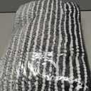 BSICPRO Bathroom Rugs and Mats Sets, 2 Piece Thick Absorbent Chenille Bath Mat Rug Set Non Slip, Soft Shaggy Bath Room Floor Mats for Bathroom, Machine Washable (20" x 47" Plus 16" x 24", Black)