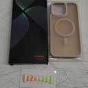 TORRAS Magnetic Shockproof for iPhone 16 Pro Max Case, [4X Military-Grade Protection] [Compatible with MagSafe] Translucent Case for iPhone 16 Pro Max Anti-Scratch Guardian 6.9", Gold