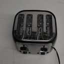 BLACK+DECKER 4-Slice Toaster, Extra Wide Slots, 7 Shade Settings, 1400 Watts, Frozen and Bagel Buttons, Toast Shade Selector, Extra Lift