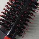 4-in-1 Hair Dryer Brush  Ionic Hot Air Brush for Women with 3 Heat Settings & 4 Speed Modes  Blow Dryer, Straightener, Curler & Volumizer  Lightweight Travel Styling Tool  1200W