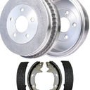 Detroit Axle - Rear Brake Kit for 2001-2007 Ford Taurus 2001-2005 Mercury Sable, Brake Drums Brakes Shoes 2002 2003 2004 Replacement