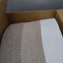 OIAHOMY 108L Super Large Blanket Basket, 25x16x16(108L) Rectangle Woven Baskets for Storage, Cotton Rope Basket For Living Room, Toy Storage with Handle- Gradient Brown